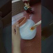 Diy Pot Painting Painting Art Craft Acrylicpainting Viral Shorts Kids Trending Pottery