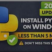How To Install Python On Windows In 2026 Step By Step Guide The Easy Way