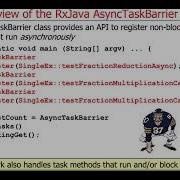 Overview Of The RxJavaAsyncTaskBarrier Framework