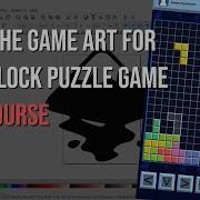 Make The Game Art For Your Block Puzzle Game In Inkscape FREE FULL COURSE