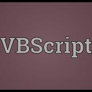 VBScript Meaning