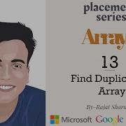 Find Duplicate In Array 13 Array Interview Bit