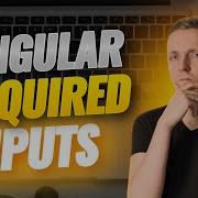Angular Required Input It Is Still Bad