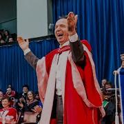 Roberto Benigni Convocation 2015 Honorary Degree Recipient