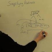 Math Tutor Clips Simplifying Radicals Or Square Roots
