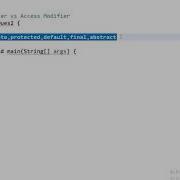 Core Java Interview Question Access Specifiers Vs Access Modifiers