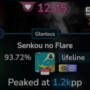 12 4 Lifeline Ariabl EyeS Senkou No Flare Glorious HDDT 93 72 558pp 45 Osu