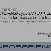 PR 128 TimbreTron A Wavenet CycleGAN CQT Audio Pipeline For Musical Timbre Transfer