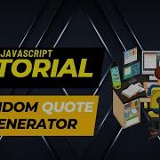Javascript Tutorial For Beginners In Hindi Create Random Quote Generator Using HTML CSS And JS