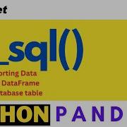 To Sql Data From Pandas DataFrame To SQLite Database Table B05