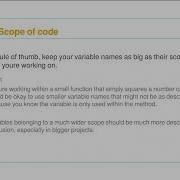 Clean Code Presentation 2 Meaningful Names