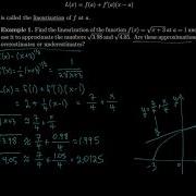 Calculus 3 10 Linear Approximations And Differentials