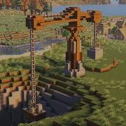How To Build A Crane In Minecraft Minecraft Build Tutorial 5