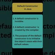 Default Constructor In Java Core Java