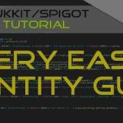 Minecraft Bukkit Spigot Plugin Tutorial 45 Really Easy Entity GUI