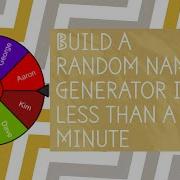 Build A Random Name Generator In Python