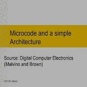Digital Electronics Simple Architecture