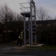 Ash Safety Drop Test Tower