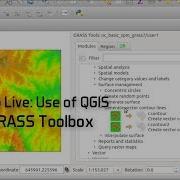 OSGeoLive 5 Use Of QGIS GRASS Toolbox