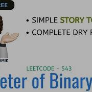Diameter Of Binary Tree Simple Story Amazon Leetcode 543