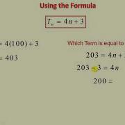 Linear Number Pattern