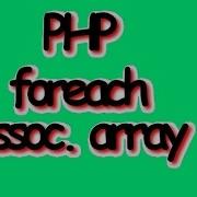 PHP Foreach Loop Assoc Array