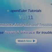 OpenEuler Tutorials Vol 11 I O Performance Analysis Troubleshooting
