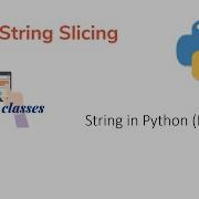 String In Python Part 2 3 Castor Classes