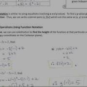 MCR3UI Lesson 1 2 Function Notation