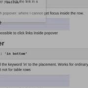Bootstrap Popovers