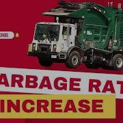 City Advertising Garbage Fee Increase