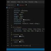 CSS 3D Isometric Social Media Menu Hover Effects And Animation Shorts Trending Coding Asmr