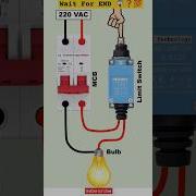 Limit Switch Connection With Motor Limit Switch Connection With Contactor Electrician Electrical