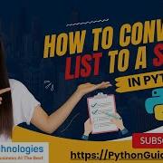 Convert List To Set In Python Tutorial How To Convert A List To A Set In Python