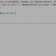How To Make A Message Box On Visual Basic 2008