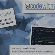 JavaScript Basics Getting User Input