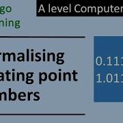 Normalising Floating Point Numbers