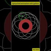 Spirograph Epicycloid Animation19 With Python Turtle Shorts