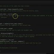 Dijkstra Algorithm Using Import Heapq Python Code