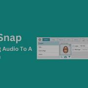 TD Snap Adding Audio To A Button