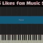 Alan Walker Force Clear Liu Piano Synthesia Cover