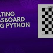 Creating Chessboard Using Python