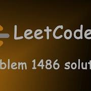Competitive Programming Leetcode Problem 1486