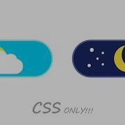 CSS Day Night CheckBox Without Images