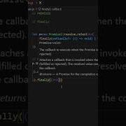 Javascript Promise Finally