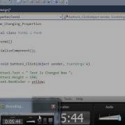 C Tutorial For Beginners Changing Properties Of Controls At Runtime