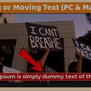 Add Crawling Or Moving Text CapCut PC Tutorial