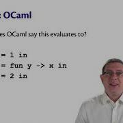 Function Semantics In The Environment Model OCaml Programming Chapter 9 Video 26