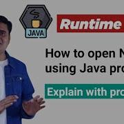 How To Open Notepad File Using Java Java Program To Open Notepad