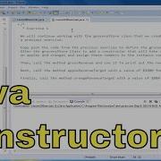 Learn Java Exercise 10x Use Constructors In Java Classes
